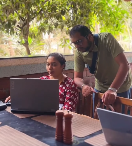 Creative team meeting